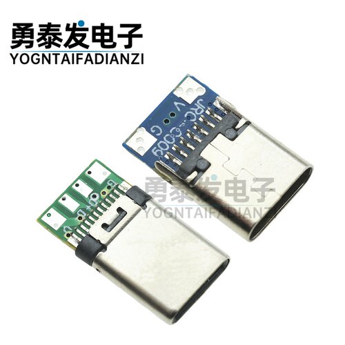TYPE-C14P母座带板双面正反插