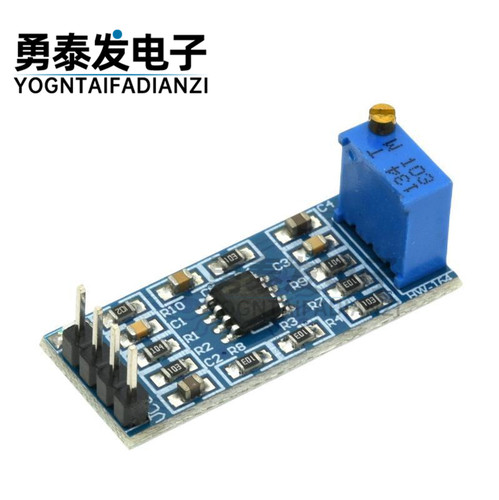 LM358100倍增益信号放大模块