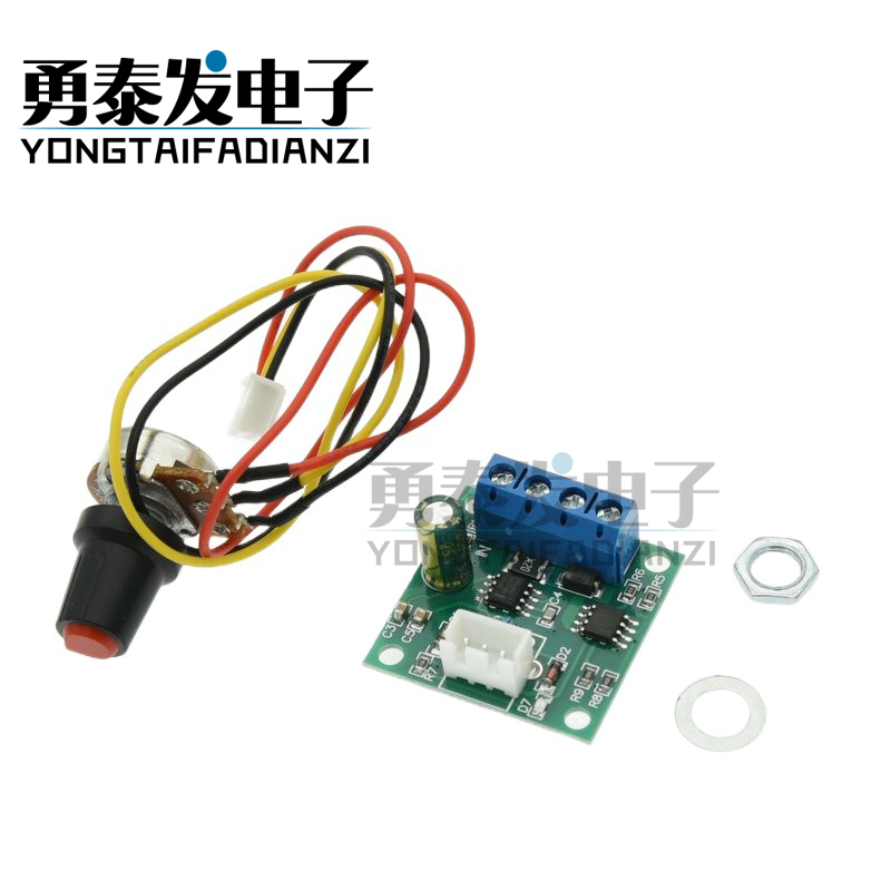 PWM直流电机调速器1.8V 3V 5V 6V 12V 2A 调速模块 1803BW 电子元器件市场 驱动器/控制器 原图主图