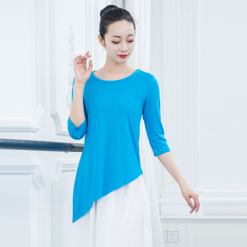 莫代尔中袖练功服艺考舞蹈服瑜伽