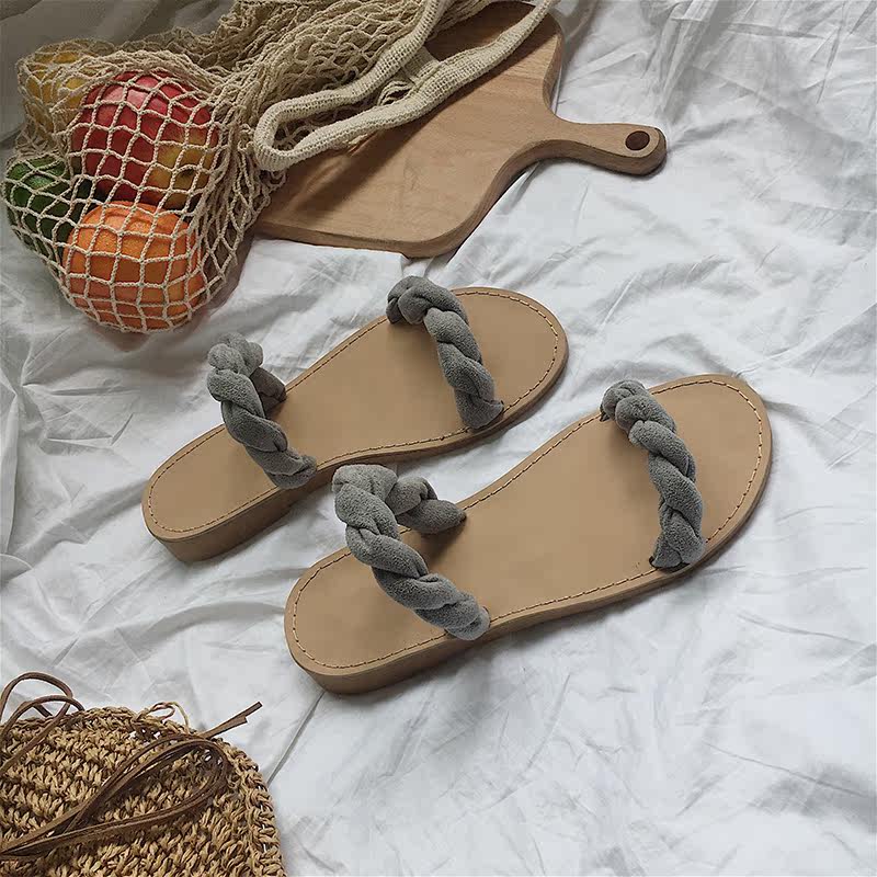 Sandales femme OTHER   en tissu - Ref 2668019 Image 4