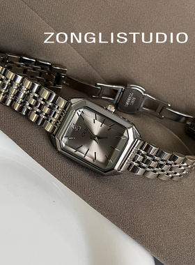 纵里G164轻奢时尚高级感女士手表钢带链条简约气质小众精致设计