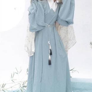 汉服男装古风公子女学生古装男士明制汉服帅气一整套道系衣服成人