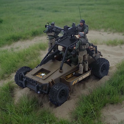 3.75寸可动人偶载具伞兵突击