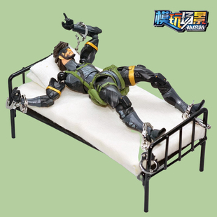 1/12 5寸 6寸 可动人偶  场景 配件  铁床 figma SHF  机娘 可用