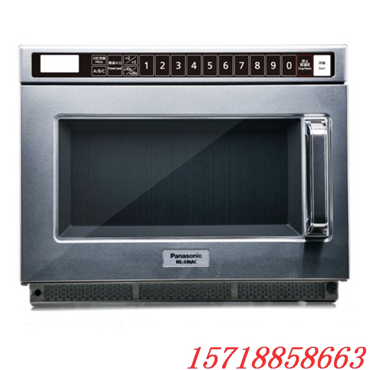 松下商用微波炉NE-186AC便利店快速烤箱盒饭加热烤炉NE1753升级款