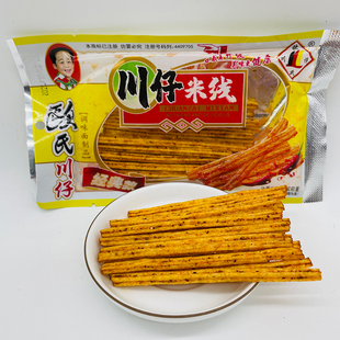 欧氏川仔海鲜米线味开胃牛干烧牛筋8090校园素食面筋麻辣小辣条