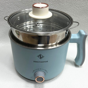 1.8L电煮锅/小火锅多功能电热锅宿舍学生锅304不锈钢胆800W电饭锅