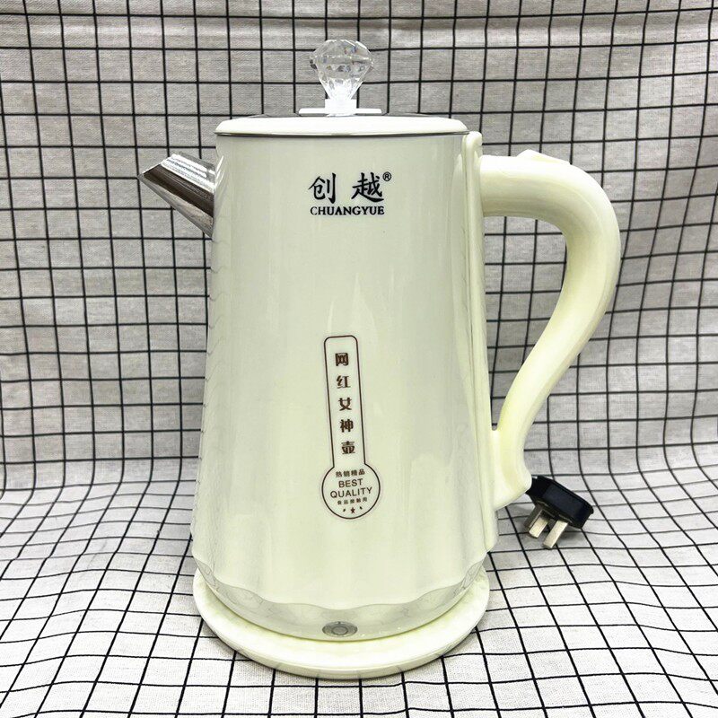 创越1.8L特价电热水壶家用自电热水壶