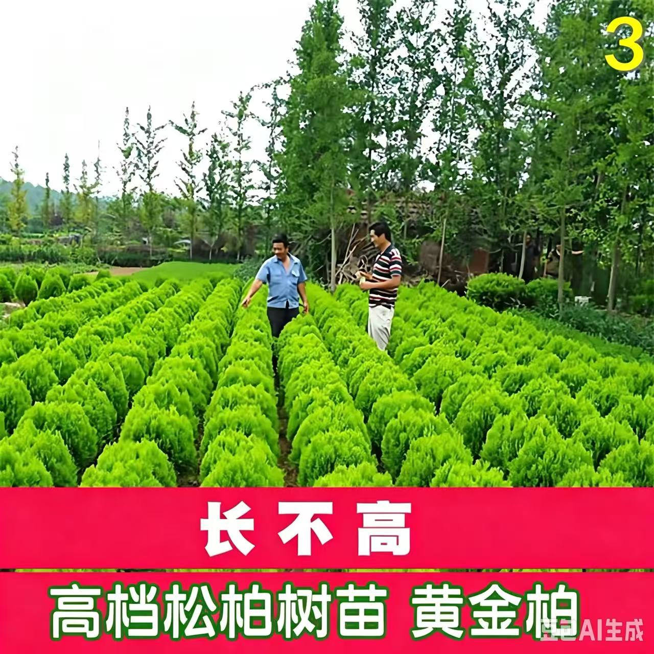洒金柏树苗盆栽地栽洒金柏球黄金柏小苗侧柏树苗清明松工程路道苗