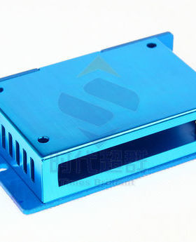 96*56蓝色阳极氧化57步进电机驱动器可做3A外壳价格优惠-时代超群