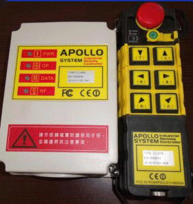 工业遥控器APOLL C1-4PB主要用于行车 起重机 天车 吊车 车床等