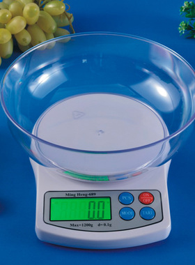 充电厨房秤烘焙秤茶叶秤药材秤明衡电子秤食物称0.1g天平称克重秤