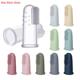 Children Silicone Finger Teeth with Baby Clea Toothbrush Box