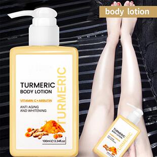 Kit Whit Turmeric Care Moisturizer Curcumin Lotion Skin Body