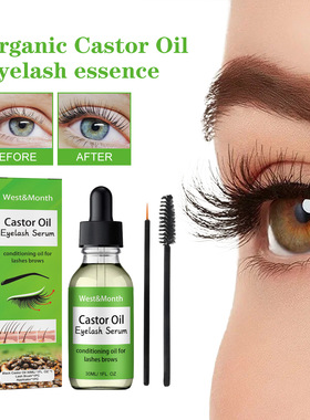 Castor Oil Mascara Natural Lengthening Dark Volume Nourishin