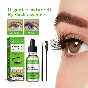 Castor Oil Mascara Natural Lengthening Dark Volume Nourishin