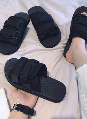 网红男士夏季室外防滑港风凉拖鞋