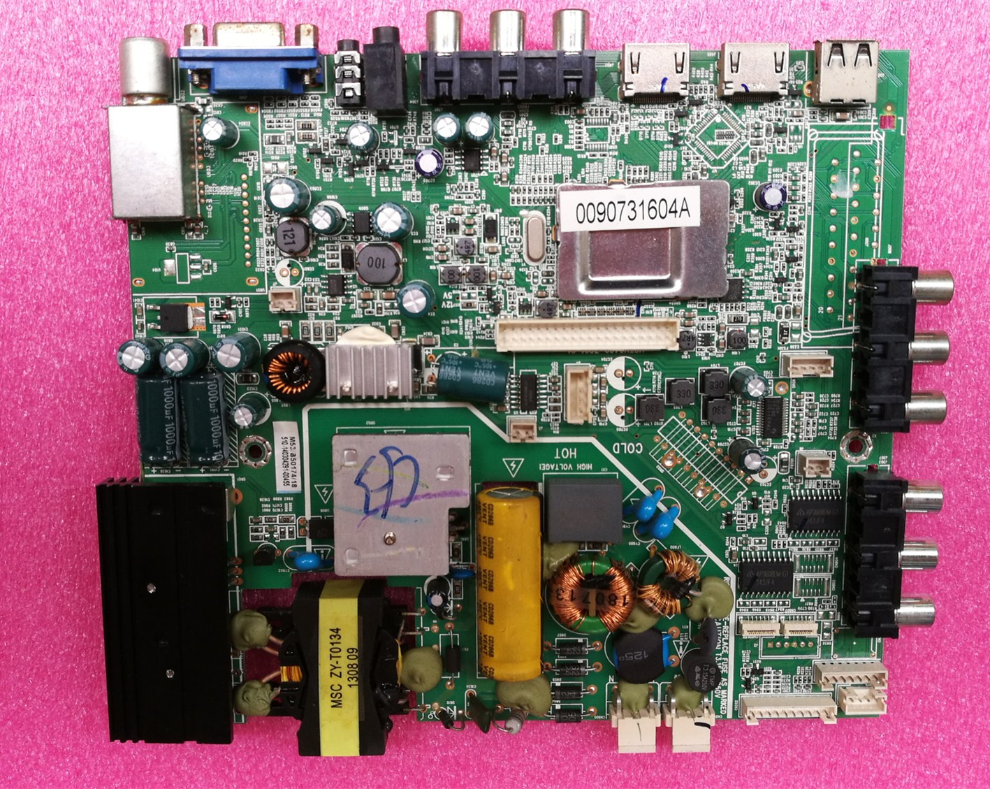 原装海尔LE32F3000W 主板MSTV2409-ZC01-01配屏LSC320AN02 测试好