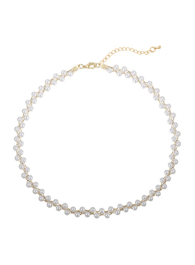 COCOSHNIK甜酷珍珠圆珠项链ins高颜值锁骨链美术生韩系颈链清新