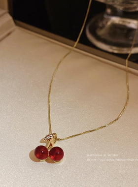 Dancin Withhosien女简约气质甜美百搭锁骨链夏季新款颈链高级感