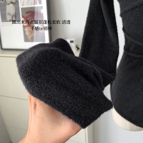 Персиковой самостоятельный молочный пирог/сетчатая сетка вязаная кардиганская женщина осень и зимний мягкий клейкий ленивый свитер внутри