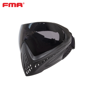 FMA F1全脸防护面罩单层镜片彩弹Paintball竞技运动团建FM-F0032