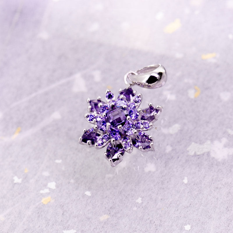 星糖物语美少女美战士梦幻银水晶项链吊坠925纯银奥地利水晶