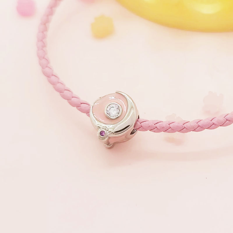 星糖美少女战士星月棒s925纯银串珠子beads手链diy手镯搭配潘家