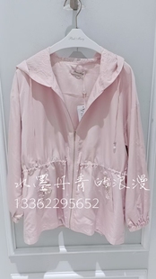 PMANW6608-10-1980粉红pinkm淑女风【2024秋款】风衣上衣专柜
