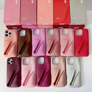 rhode同款海莉口红唇膏适用iPhone17promax手机壳15Pro全包防摔16Plus新潮保护套13pro硅胶12网红女款11趣味
