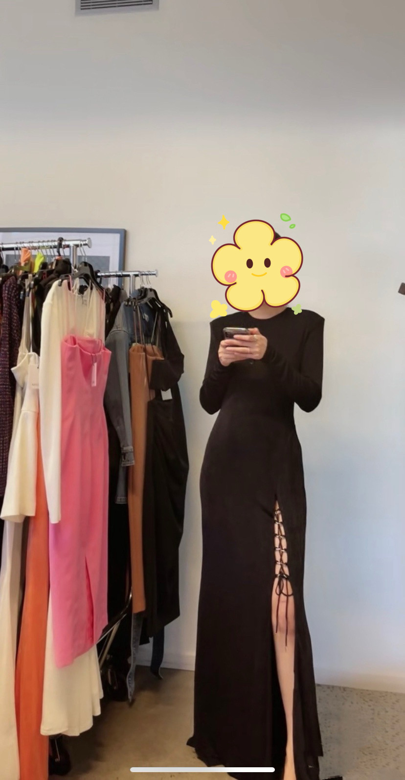 澳洲正品：Misha轻奢黑色礼服连体裙：8码数
