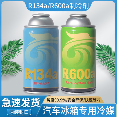 龙弗r134a制冷剂r600a便携冷媒