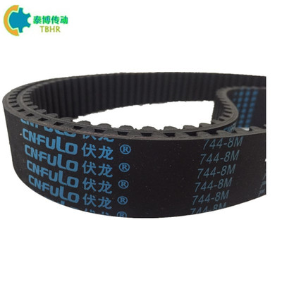 优质进口橡胶cnfulo伏龙环形同步带皮带S14M-1624-20/25/30