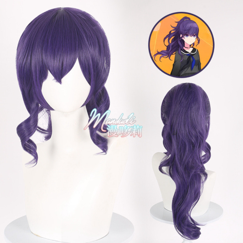 漫哆莉 世界计划彩色舞台feat. 朝比奈真冬 初音未来cosplay假发