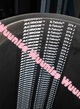 橡胶多沟带 PJ374  374J/950 ACRON E-C-S-TEKNIC TM 同步带橡胶