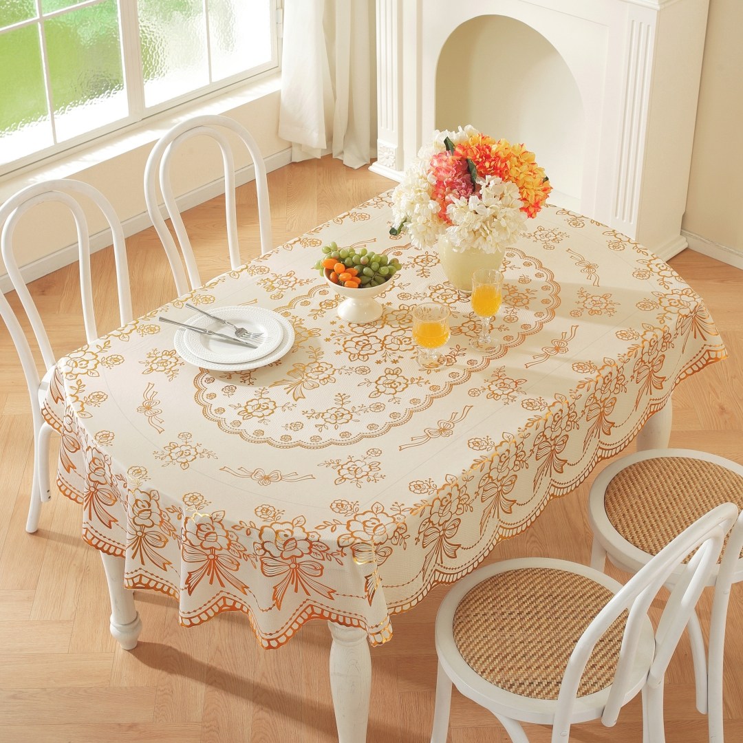 高档台布PVC塑料免洗餐桌布防水防烫长方形伸缩圆桌布椭圆形桌布,居家布艺,桌布,淘宝优惠券,粉丝福利购,淘宝优惠卷