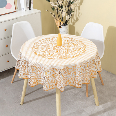 防水免洗圆形桌布圆台布