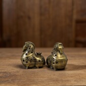 合金马年马上有钱香炉创意小香炉香薰炉办公室摆件祥云香炉檀香炉