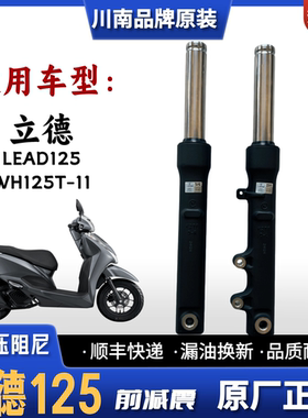适用五羊本田LEAD125踏板车前减震器 立德 WH125T-11摩托车避震器