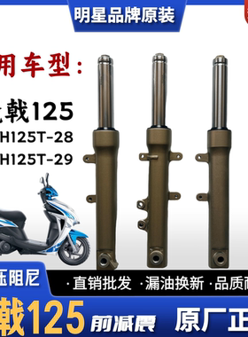 适用新大洲本田魔戟125前减震器SDH125T-28/29踏板车前避震器前叉