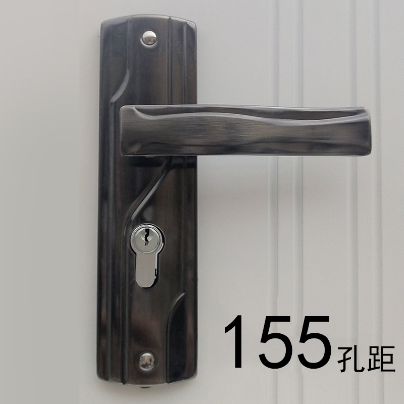 老式小50锁体室内门锁锁芯老款木门锁配锁锁具配件面板孔距155mm 基础建材 机械门锁 原图主图