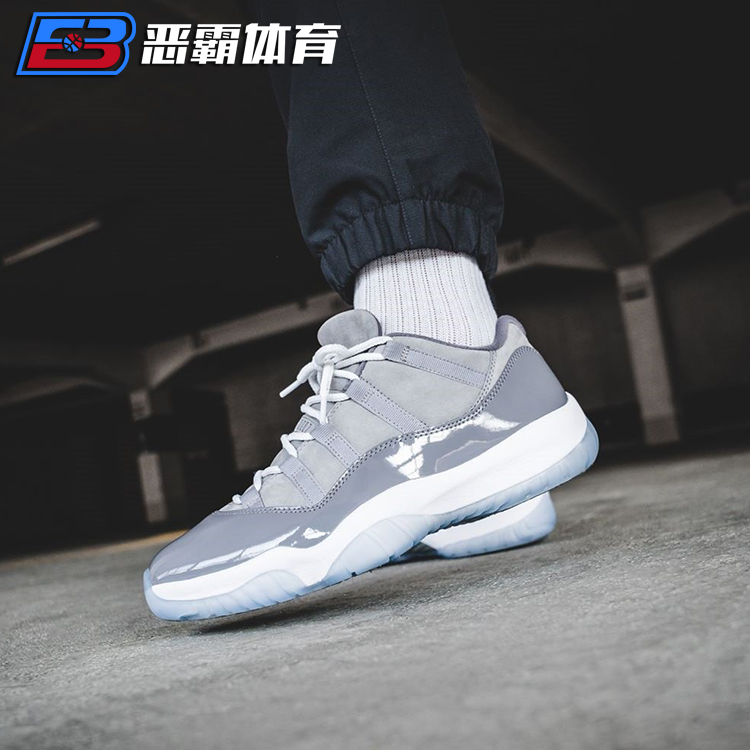 ¶ñ°ÔÌåÓý AIR JORDAN 11 Low Cool Grey µÍ°ïAJ11¿á»Ò 528895-003