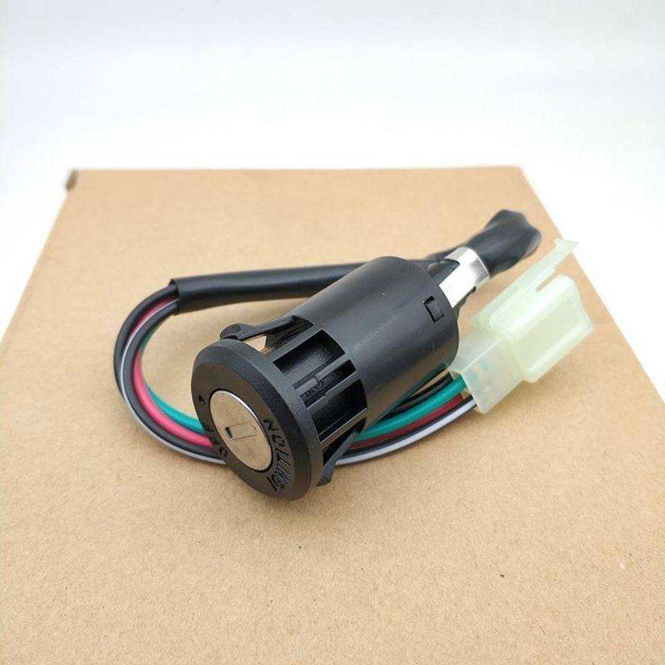 摩托车CG125珠江男装125电门锁本田125点火开关电门钥匙开关4线