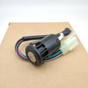 摩托车CG125珠江男装125电门锁本田125点火开关电门钥匙开关4线