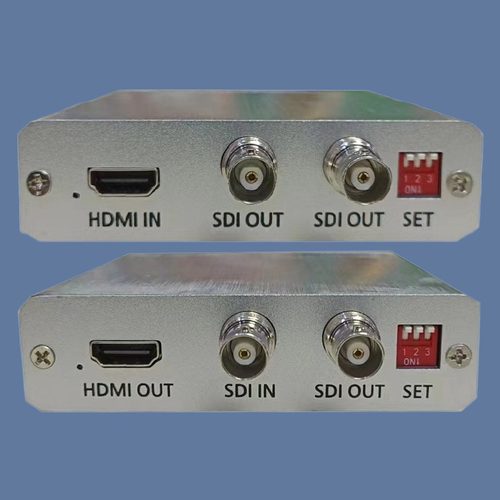 工业监控HDMI 3GSDI高清转换器带环路变频输出分辨率调节稳定可靠