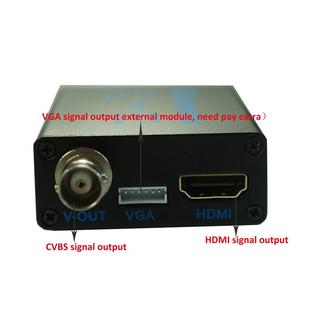 AHD/TVI/CVI转HDMI高清转换器 CVBS同轴监控视频信号摄像机1080p