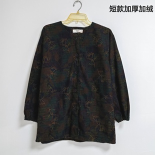 长袖工装制工作服围裙围兜卡通简约清洁日式日本家务厨房打扫用品