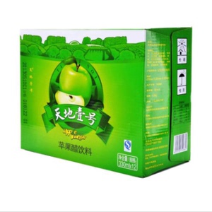 广东天地一号苹果醋饮料330ml*24瓶整箱早餐奶饮料全国包邮