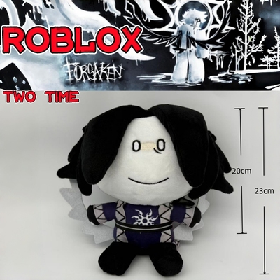 新款跨境Roblox Forsaken two time毛绒玩具Two Time游戏桌面玩偶
